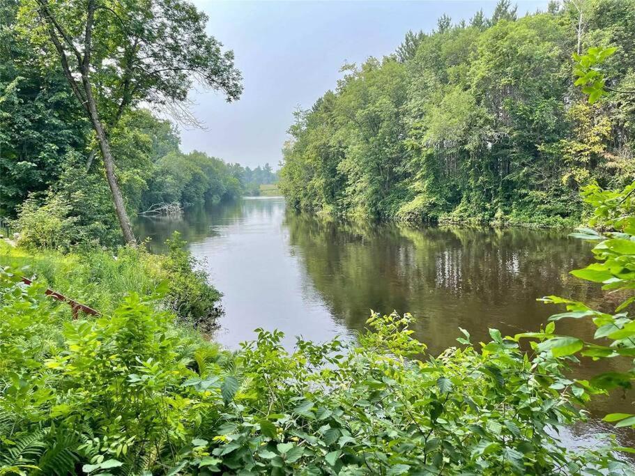 Whispering Pines Riverside Retreat Villa Coboconk Exterior photo